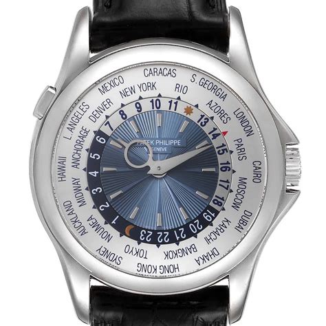 patek philippe world time platinum price|patek philippe complications world time.